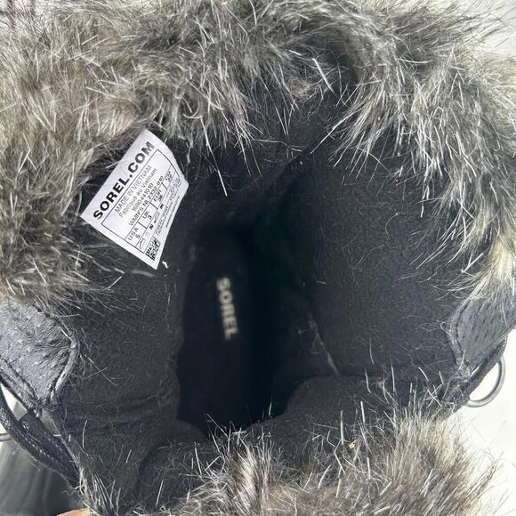 SOREL Women's Tofino ll Waterproof Boot US 5 Big Girls Black Winter Snow Boots - Picture 13 of 14